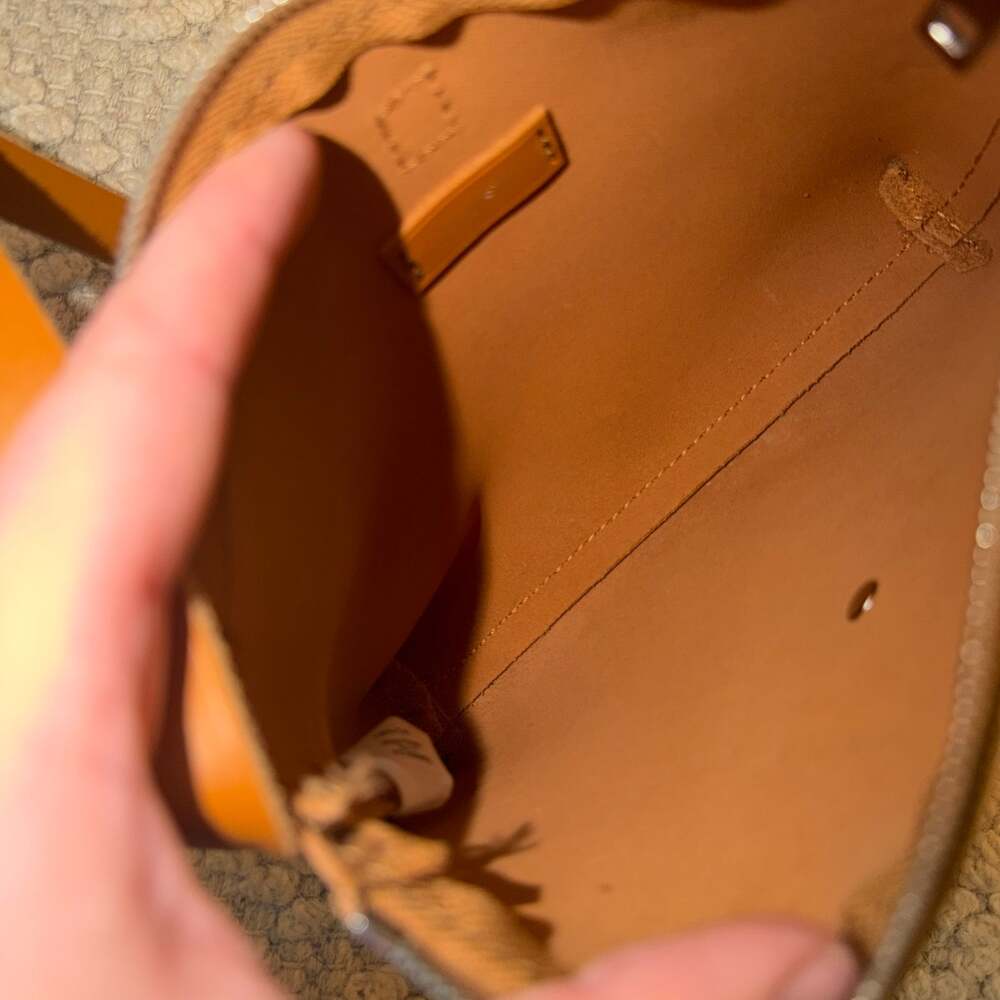 J.Crew Leather Crossbody Purse - Picture 4 of 5